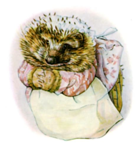 The Tale Of Mrs. Tiggy-winkle, by Beatrix Potter.