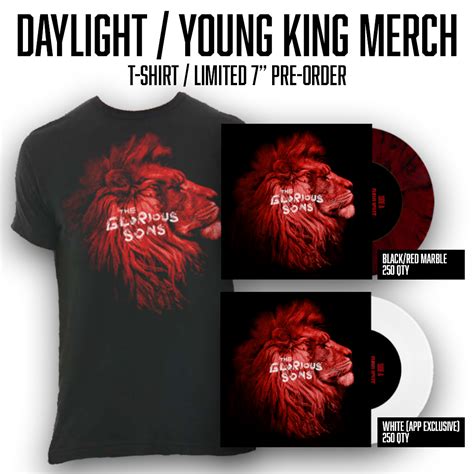 "Young King" - New Song & Merch — THE GLORIOUS SONS