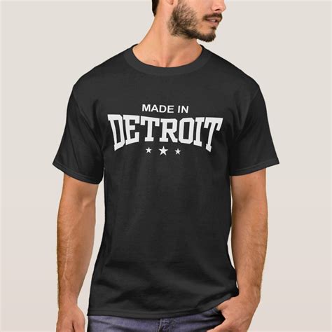 Made In Detroit T-Shirt | Zazzle