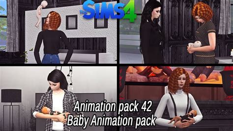 The Sims 4 - Animation Pack 42 - Baby Animations - YouTube