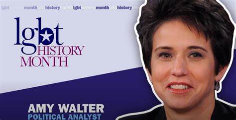 LGBT History Month 2022 October 30: Amy Walter, Political Analyst