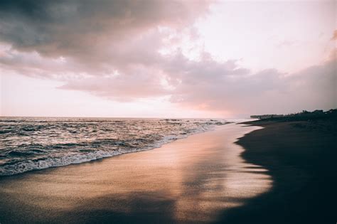Beach Sand Sunset Royalty-Free Stock Photo