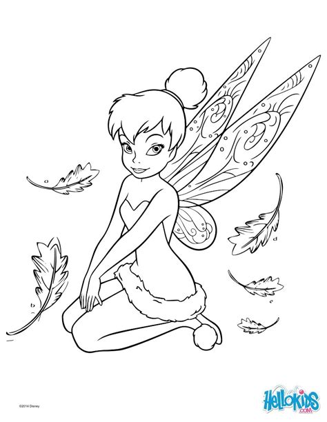 Tinker bell coloring pages - Hellokids.com