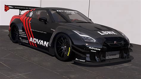 [2019 Nissan GT-R Liberty walk LB Performance]ADVAN livery - Add-on requests - Impulse99 FiveM