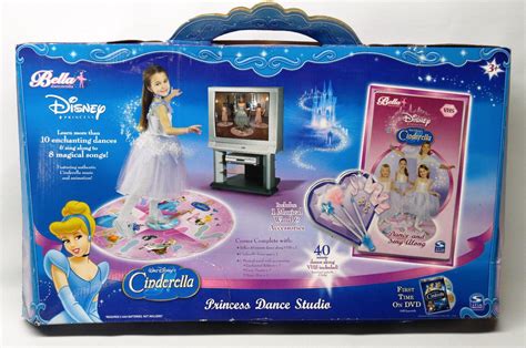 NEW Bella Dancerella Cinderella Disney Princess Dance Studio Mat Wand ...