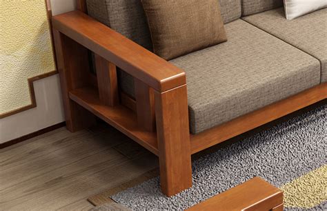 Buy Teak Wood Sofa Set Online | TeakLab