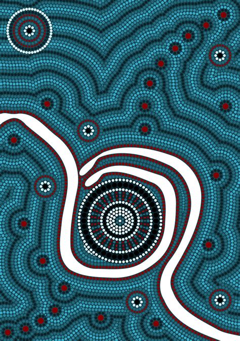 Download Indigenous Blue Eye Art Wallpaper | Wallpapers.com