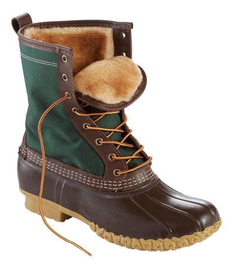 Men's L.L.Bean Boots, 10" Shearling-Lined (com imagens) | Estilos, Moda, Estilo homenzinho