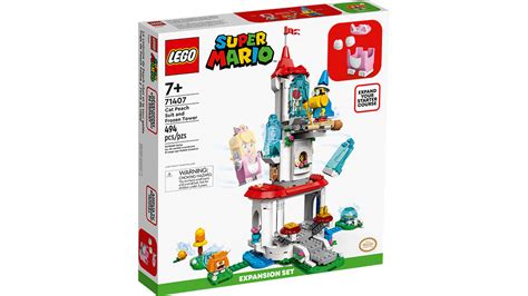 LEGO® Super Mario™ Cat Peach Suit and Frozen Tower Expansion Set - Nintendo Official Site