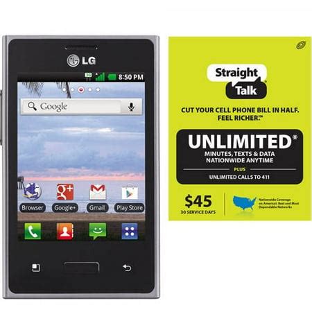 Straight Talk Lg Optimus Logic L35g Plus - Walmart.com