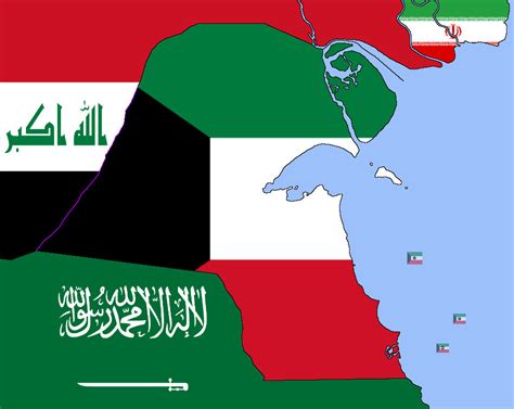 Kuwait Flag map by ViNZZ404 on DeviantArt