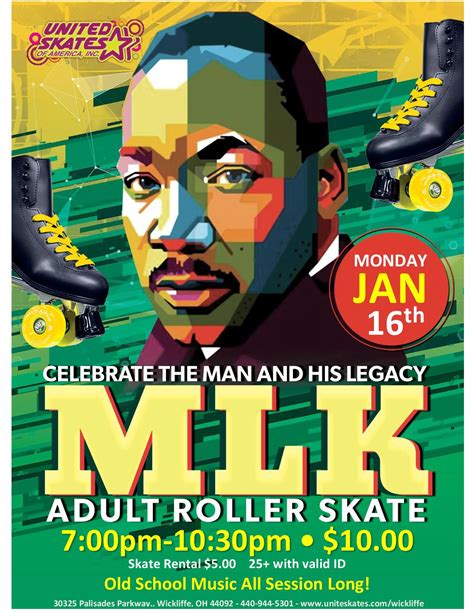 MLK Old School Skate | United Skates of America