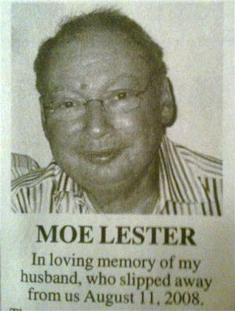 Moe Lester | Funny names, Awkward family photos, Funny pictures