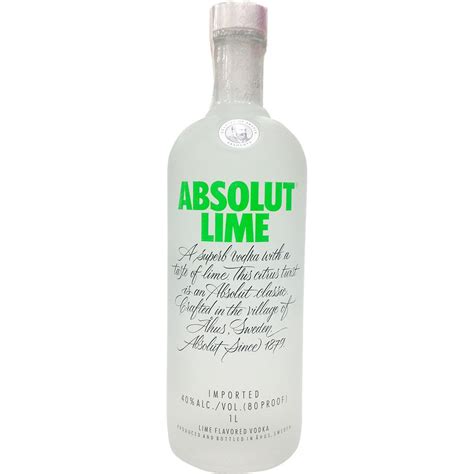 Absolut Lime | Island Wines and Spirits