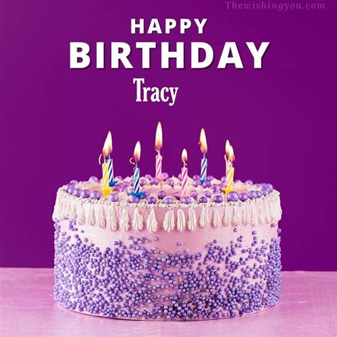 100+ HD Happy Birthday Tracy Cake Images And Shayari