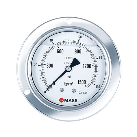 GFS Liquid filled Pressure Gauges | GFS Industrial Pressure Gauges