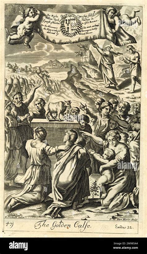 The Golden Calf - Exodus 32 Stock Photo - Alamy