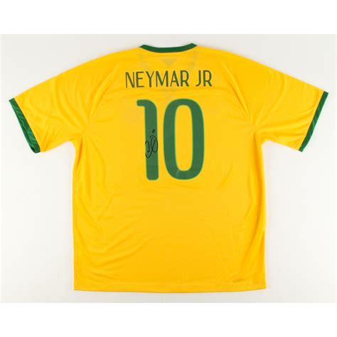 Neymar Jr. Signed Brazil Jersey (Neymar COA) | Pristine Auction