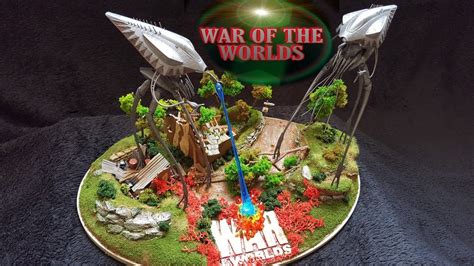 War of the worlds 2005 "tripods attack" diorama (Updated edit version). - YouTube