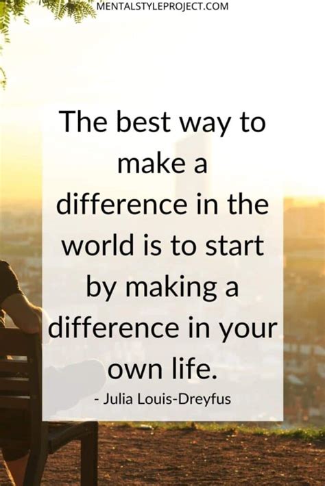 110+ Inspiring Quotes About Making A Difference In The World