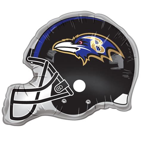 26" NFL - Baltimore Ravens - Helmet Foil Balloon (Older Style ...