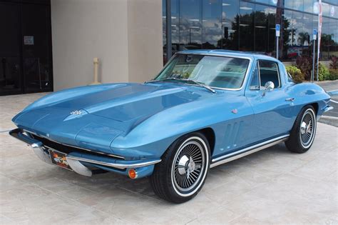 Nassau Blue 1965 Chevrolet Corvette