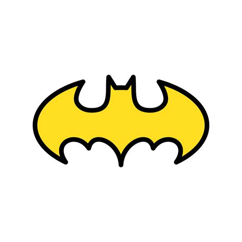 batman logo vector, batman icono vector libre 19136481 Vector en Vecteezy