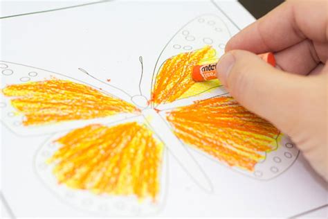 Oil Pastel Art Project - Monarch Butterfly - Art For Kids Hub