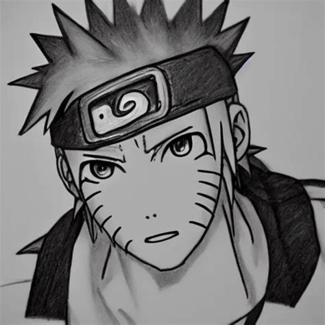 pencil drawing of naruto | Stable Diffusion