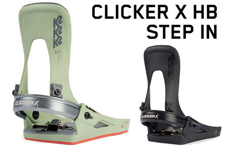 Amazon.com : K2 Clicker X HB Snowboard Bindings - Men's : Sports & Outdoors