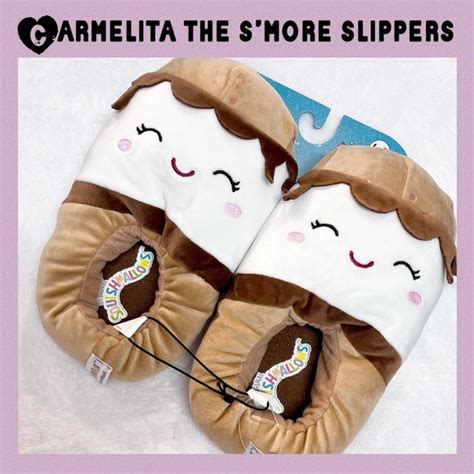 Squishmallows | Shoes | Carmelita The Smore Squishmallow Slippers S Adult L Child Squishmallows ...