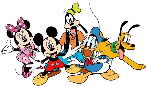 Mickey Mouse Pluto Minnie Mouse Donald Duck Goofy Png Clipart Cartoon | Images and Photos finder