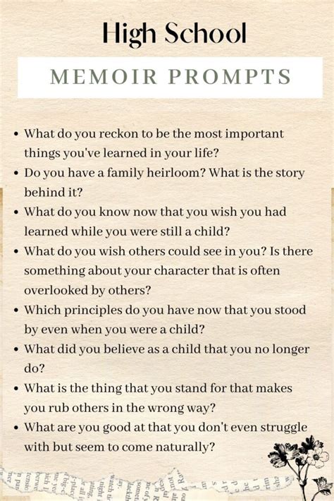 50+ deep and thoughtful memoir writing prompts - Kids n Clicks