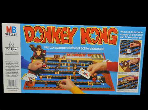 Donkey Kong Board Game Vintage Nintendo | Etsy