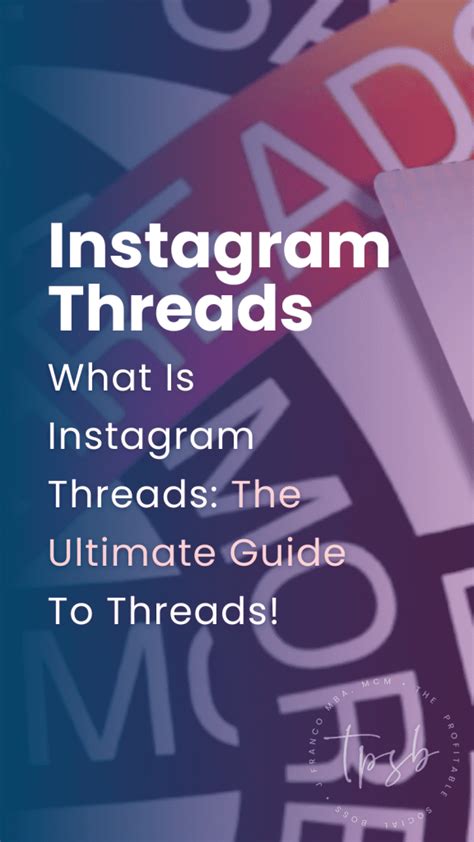 What Is Instagram Threads: The Ultimate Guide To Threads! | J Franco Marketing Strategist