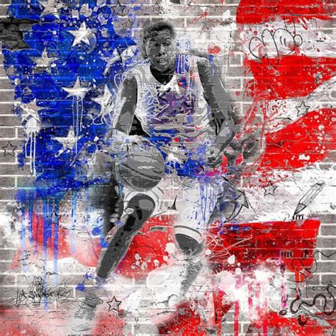 Graffiti Photography Background Basketball Stars Brick Wall Backdrops