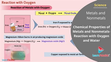 Metals and Nonmetals Class 8 Science - Chemical Properties of Metals and Nonmetals - YouTube