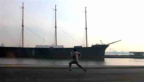 Rocky Training Montage | Running Past Ship in Philly Filming Location