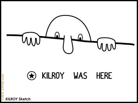 USA : kilroy Was Here Graffiti From WWII as Seen on Washington Memorial Wall Decal - Etsy ...