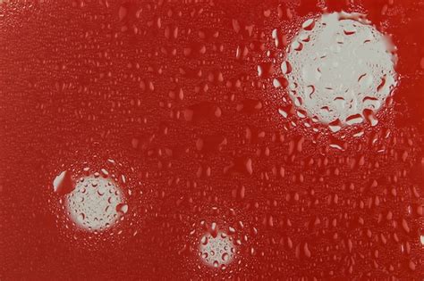 Free Photo | Red water drop background