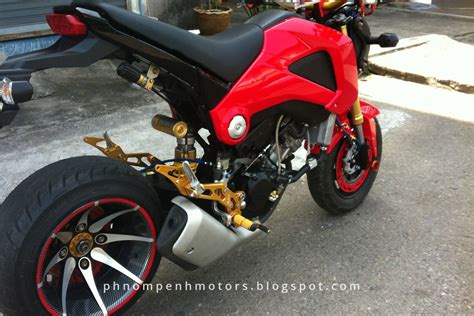 Revolution Honda MSX Custom Modification (ម៉ូតូ MSX ដែលបានចៃ្នហើយ ...