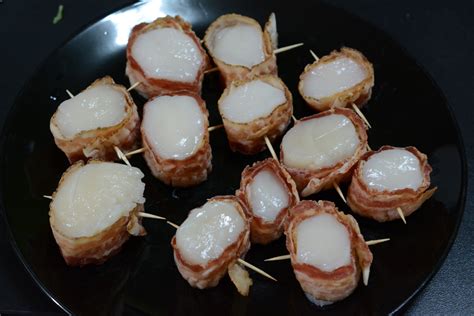 Bacon Wrapped Scallops - Caveman Keto