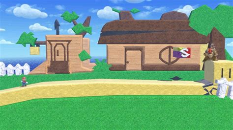 Goomba Village from Paper Mario [BTDRRWXR] : r/SmashBrosStages