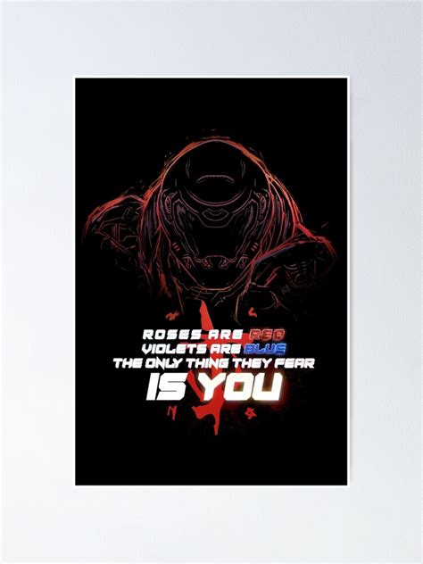 "The Only Thing They Fear Is You" Poster by Burningfastre | Redbubble