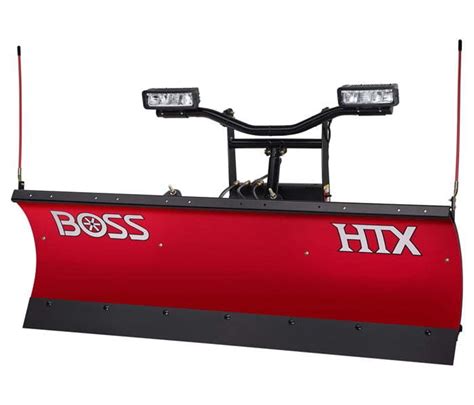 Boss HTX Plow - 7.6" HTX Steel Straight Blade Snow Plow