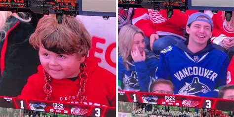 NHL Crowd Absolutely Loses It Over This Adorable Kid While Vancouver ...