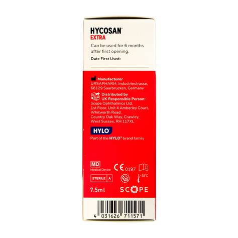 Scope Hycosan Extra Eye Drops, 7.5ml - VictoriaHealth