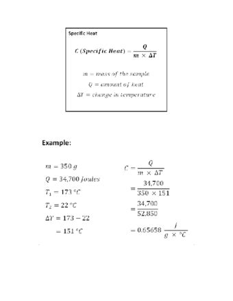 How to Calculate Specific Heat: 6 Steps (with Pictures) - wikiHow