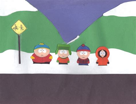 South Park Bus Stop by ocean0413 on DeviantArt