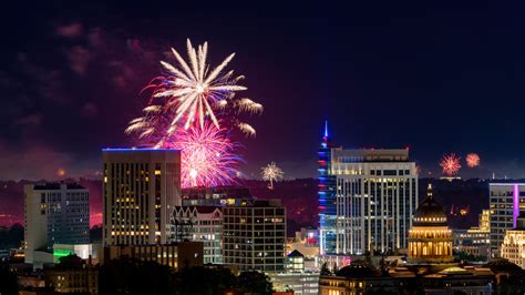 Video Captures Incredible View From Drone Flying Through Fireworks ...